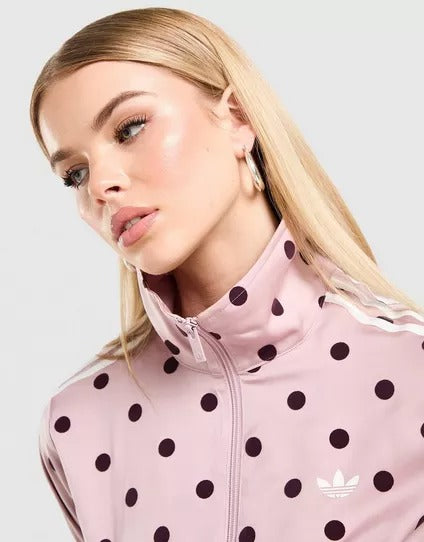 Chaqueta Adidas Originals de Lunares – Rosa