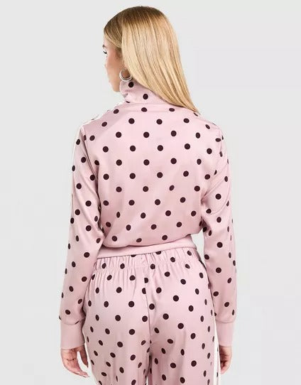 Chaqueta Adidas Originals de Lunares – Rosa