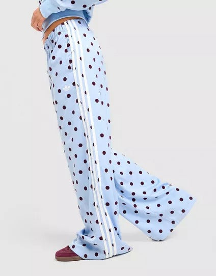 Pantalón Adidas Originals de Lunares – Azul