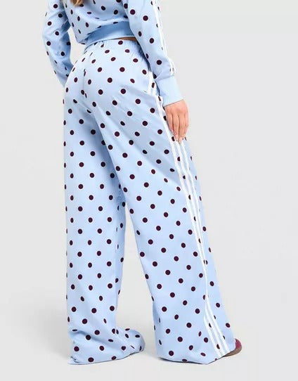 Pantalón Adidas Originals de Lunares – Azul