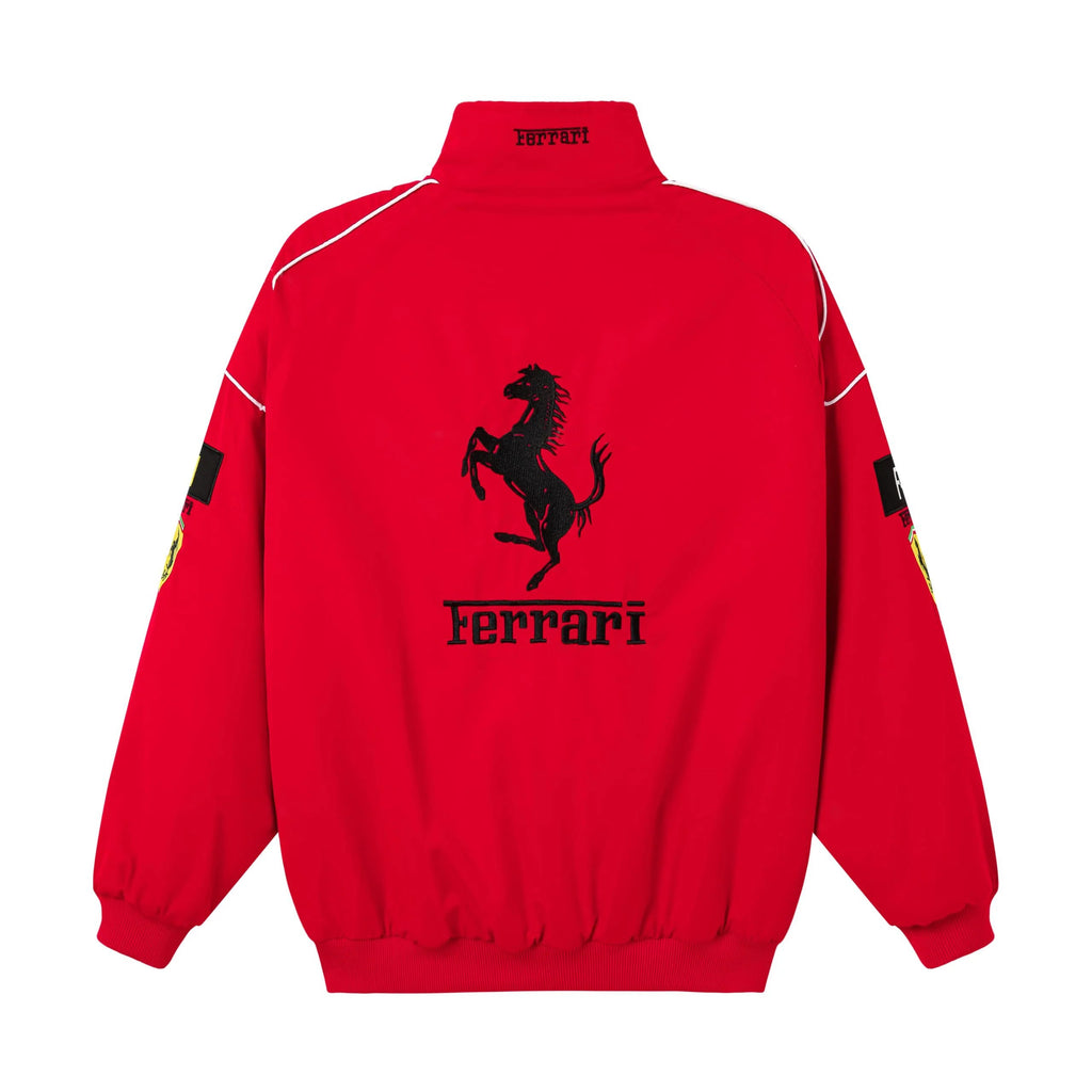 Ferrari F1 Vintage Racing Jacket - Red