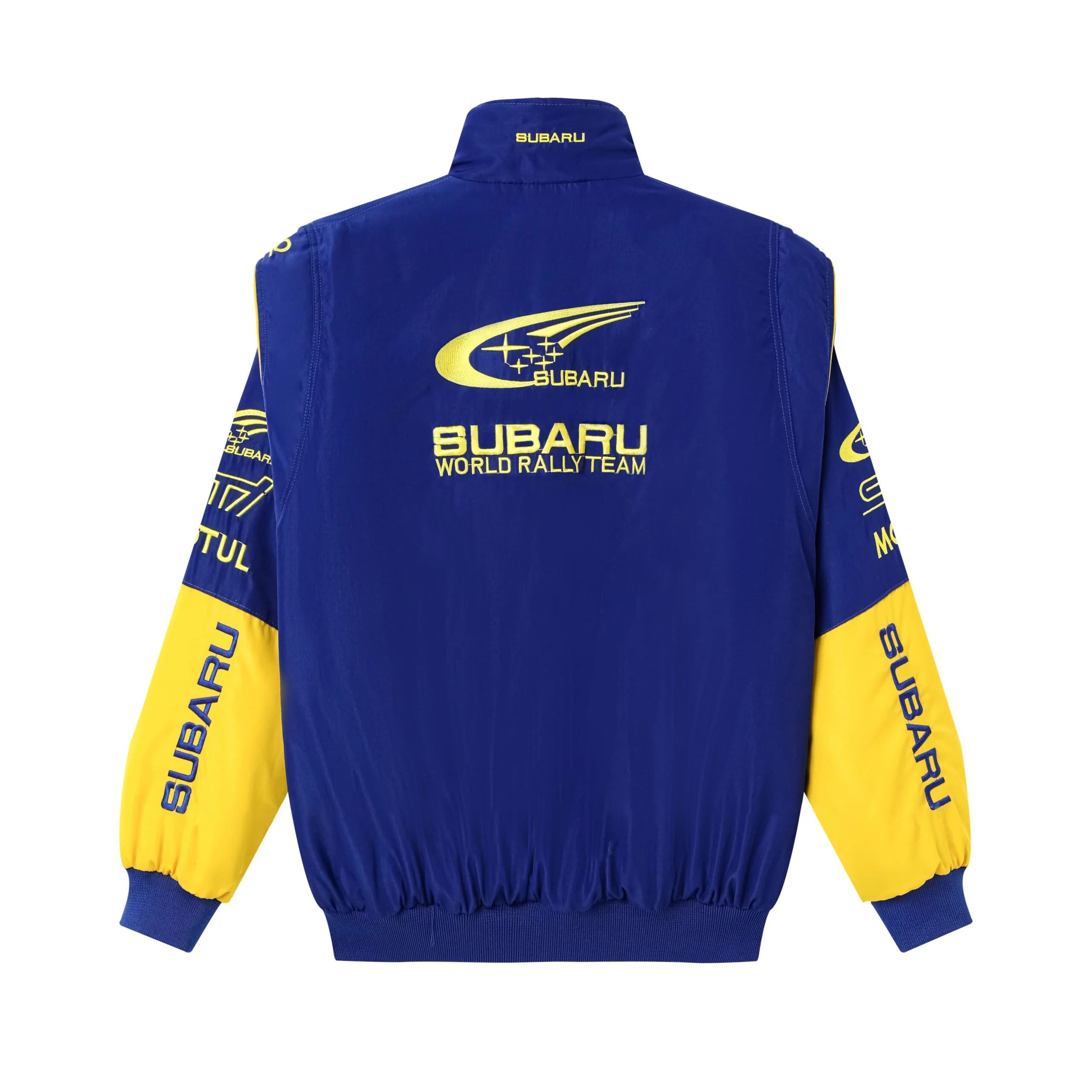 Vintage Subaru Rally Racing Jacket - Blue Edition