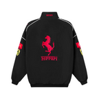 Ferrari F1 Vintage Racing Jacket - Black Edition