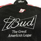 Vintage Budweiser Racing Jacket - Black Edition