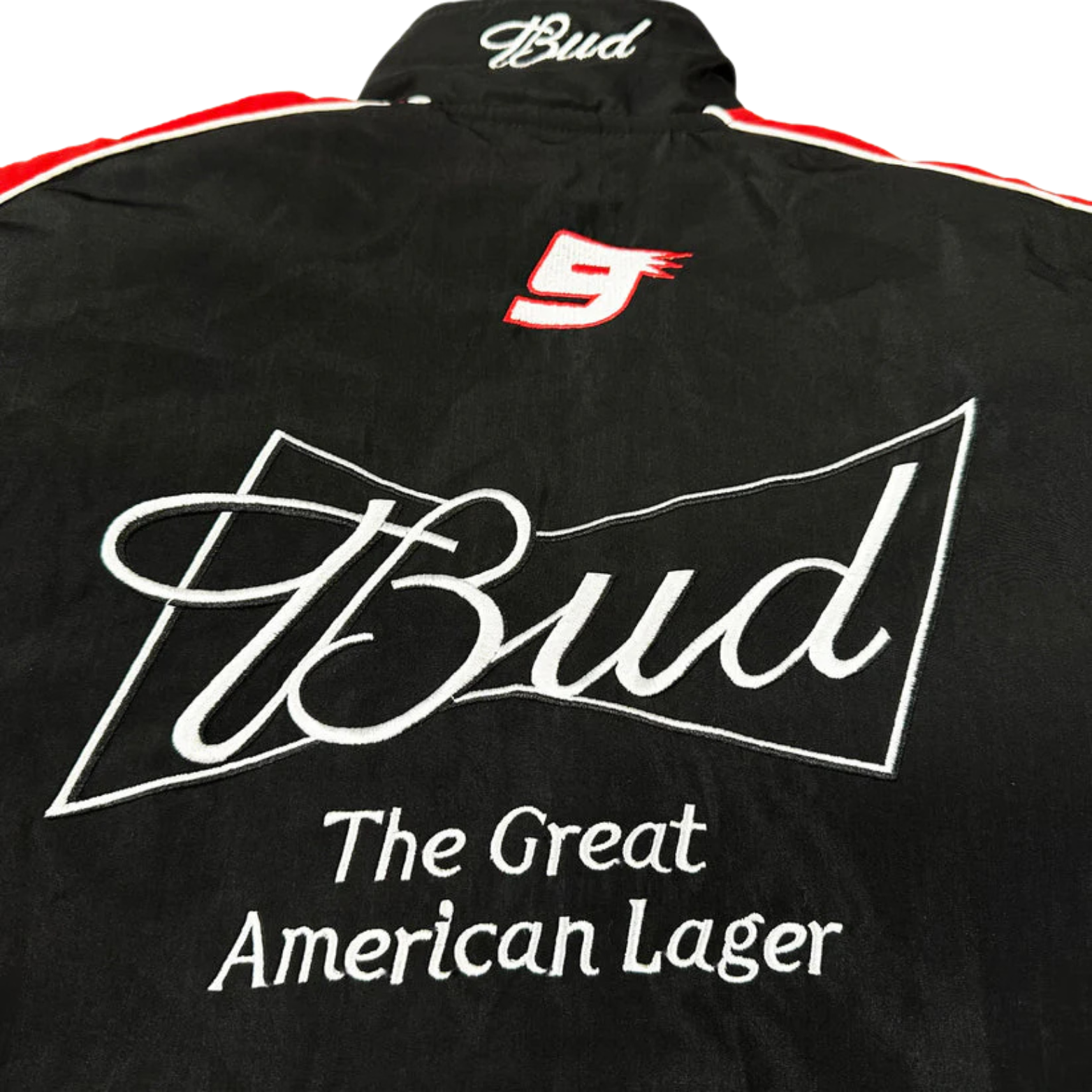 Vintage Budweiser Racing Jacket - Black Edition