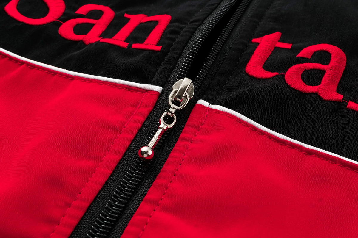 Mercedes F1 Vintage Racing Jacket - Red