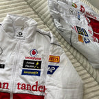 Mercedes F1 Vintage Racing Jacket - white