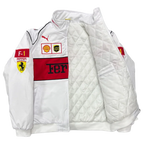 Ferrari F1 Vintage Racing Jacket - White