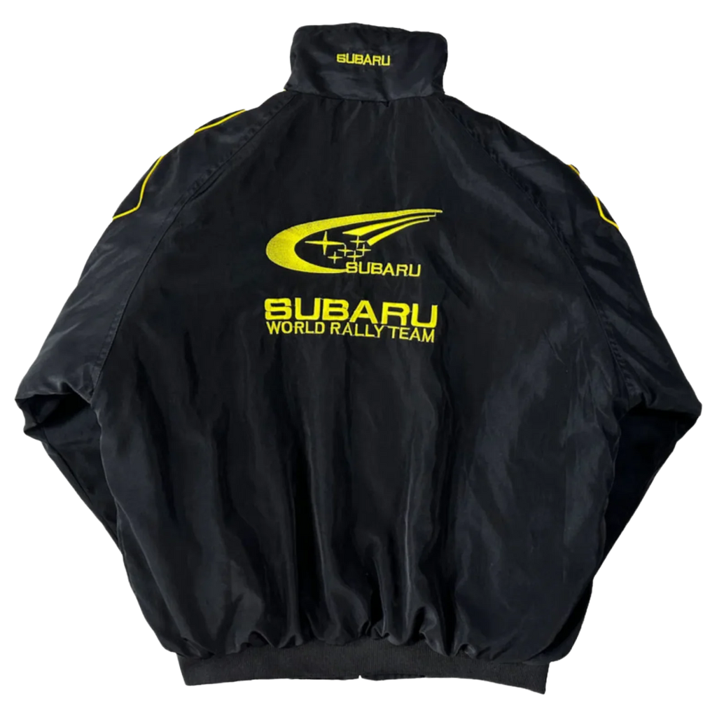 Subaru Rally Vintage Racing Jacket - Black Edition