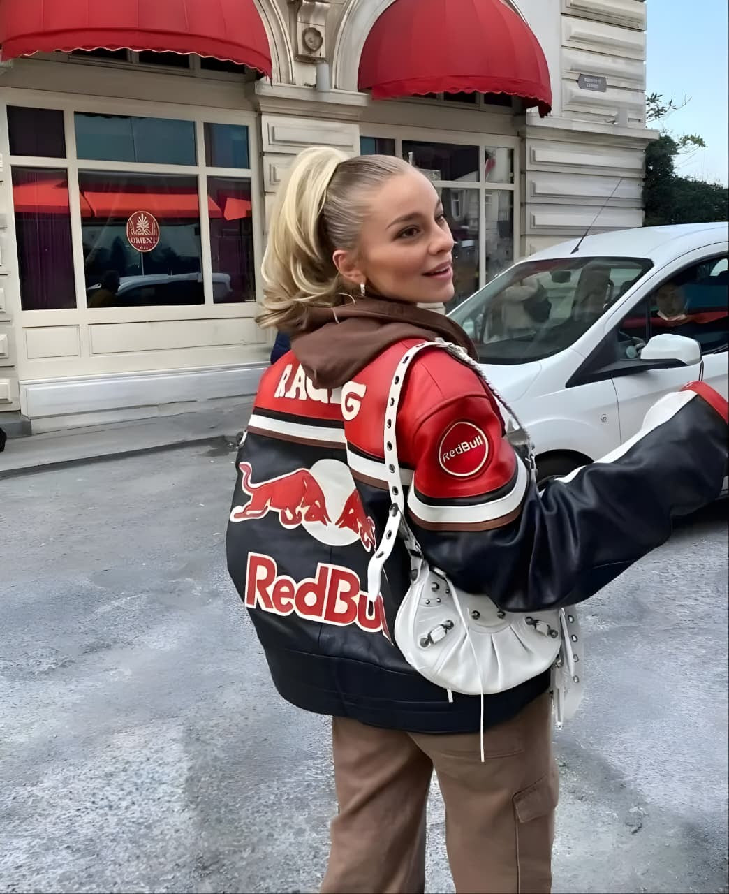 Red Bull F1 Leather Jacket