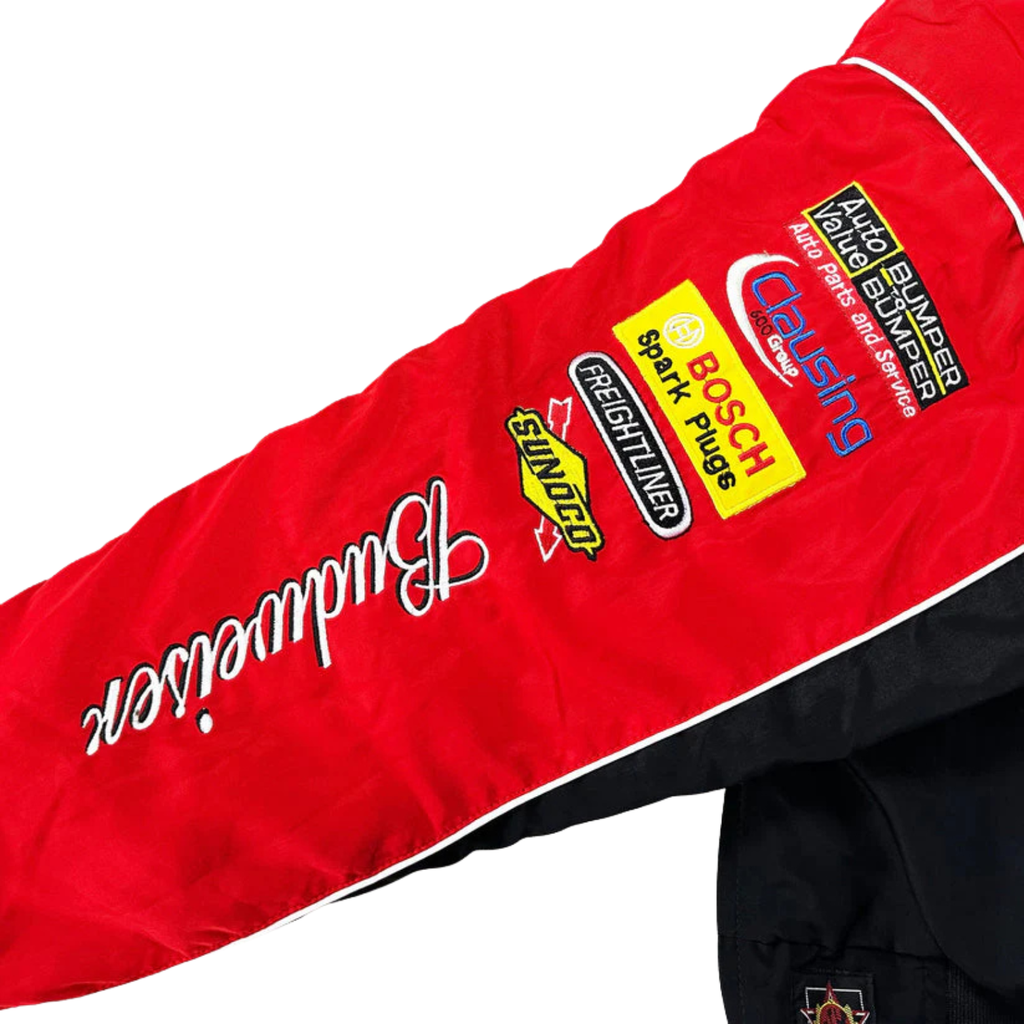 Vintage Budweiser Racing Jacket - Black Edition