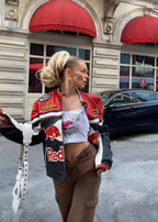 Red Bull F1 Leather Jacket