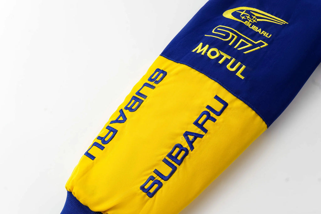 Vintage Subaru Rally Racing Jacket - Blue Edition