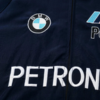 Vintage Blue BMW Racing Jacket