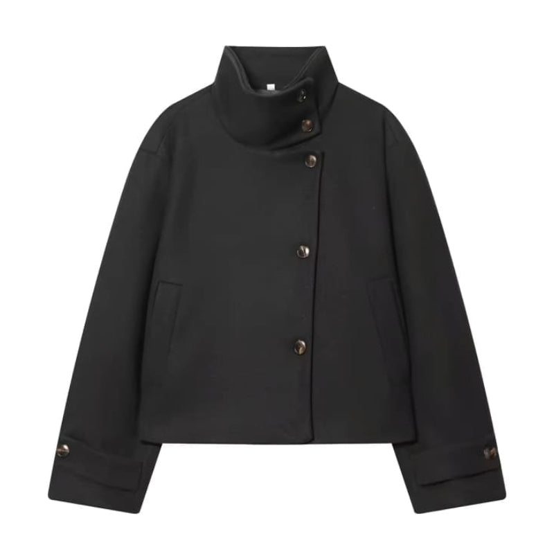 Heritage Pea Coat (Black)