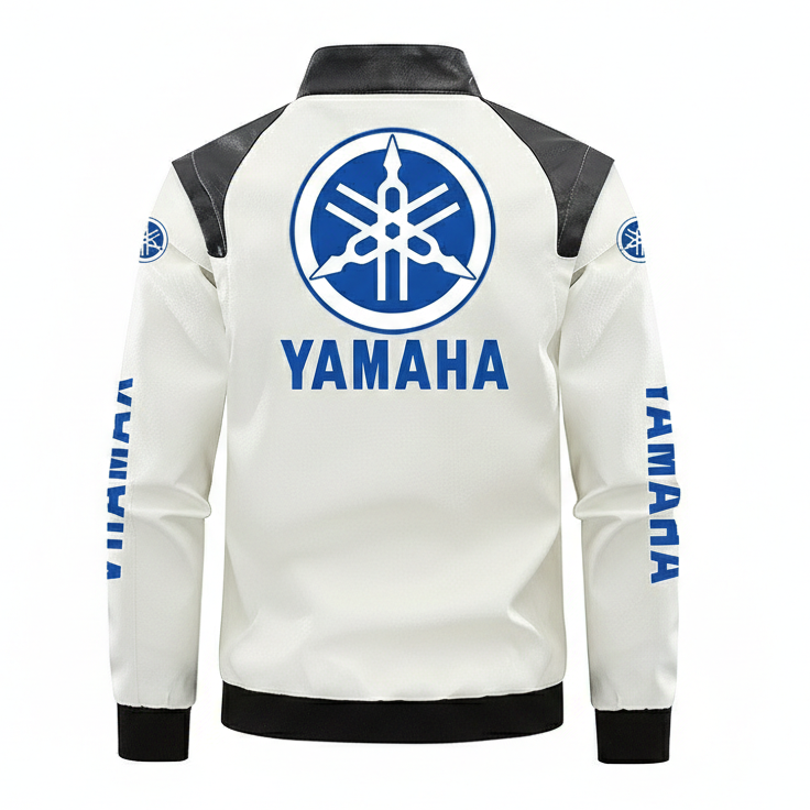 Yamaha Racing Jacket Blue Logo Edition (Motorsport Leather)
