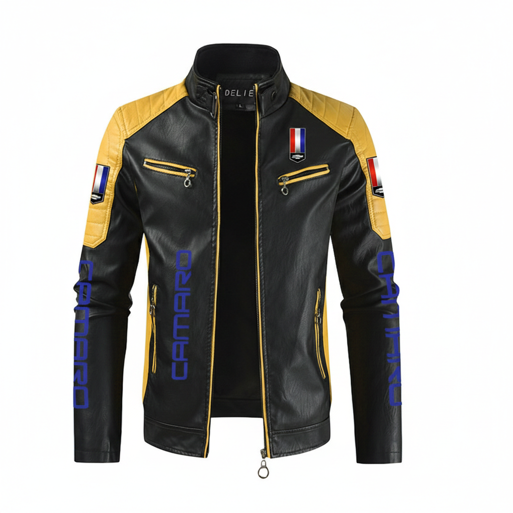 Camaro Motorsport Leather Jacket
