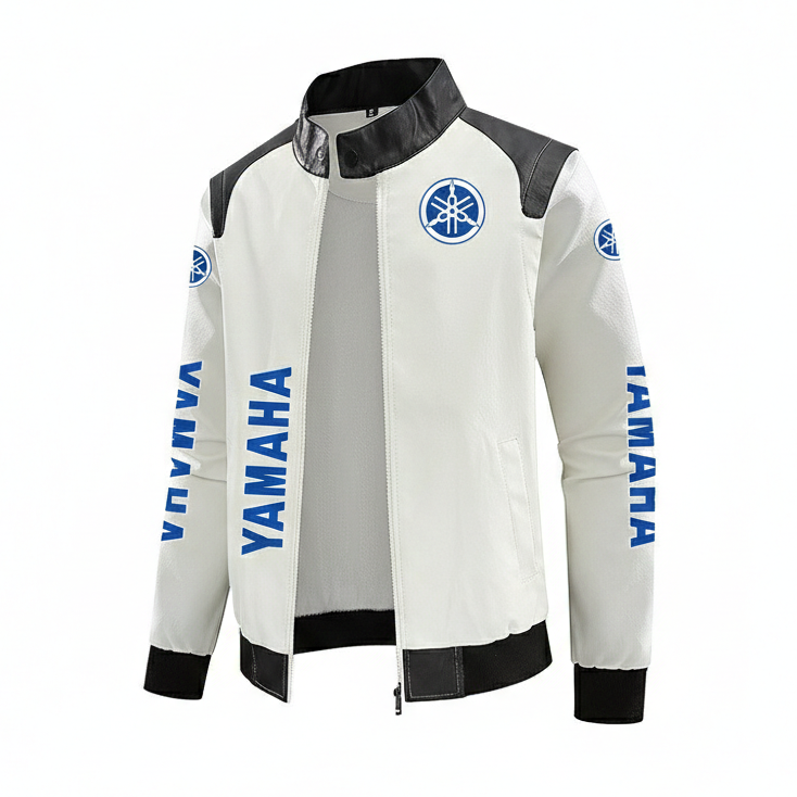 Yamaha Racing Jacket Blue Logo Edition (Motorsport Leather)