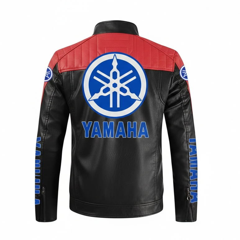 Yamaha Racing Jacket Blue Logo Edition (Motorsport Leather)