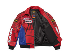 Supreme x Spider Man Leather Jacket 2026