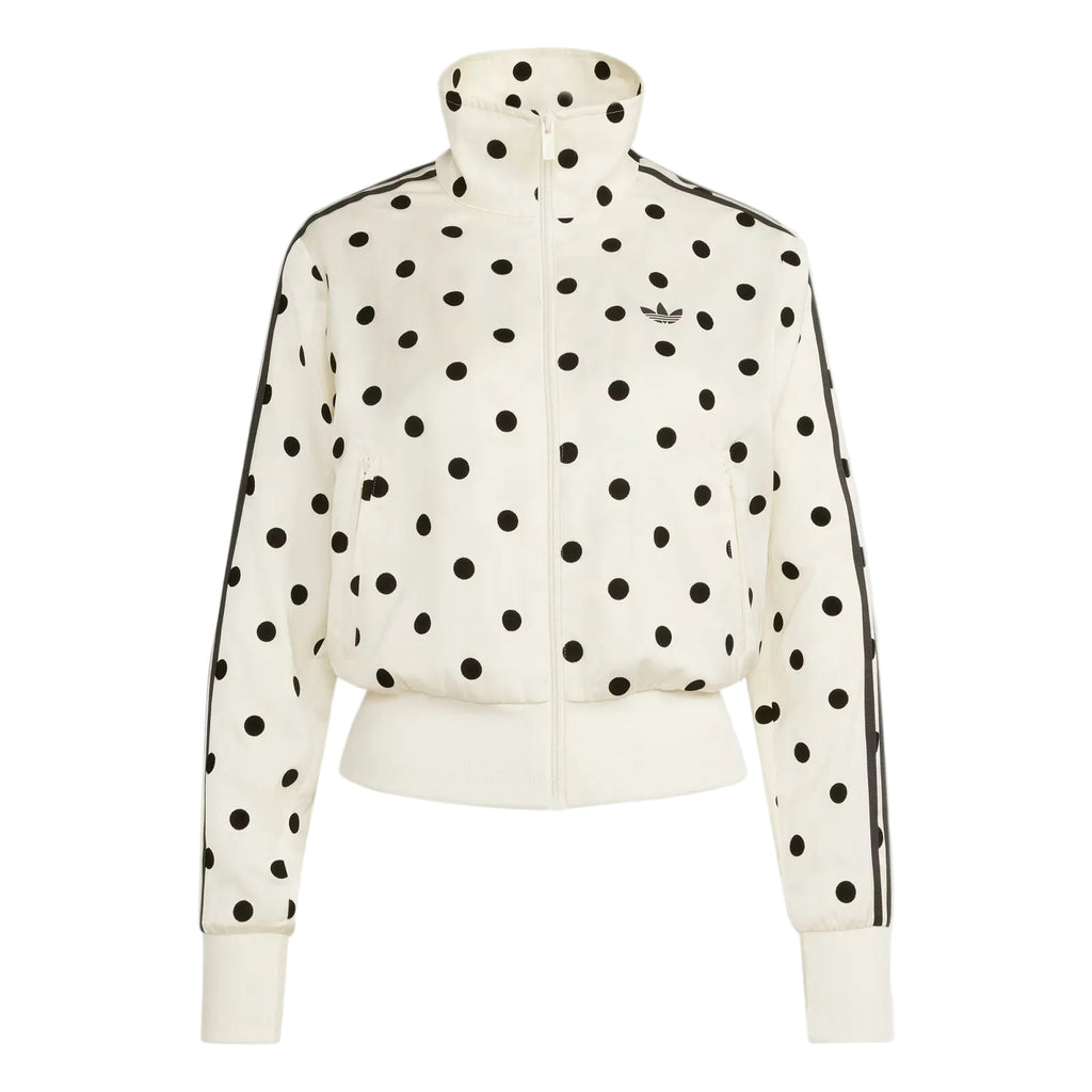 Chaqueta Adidas Originals de Lunares – Blanco
